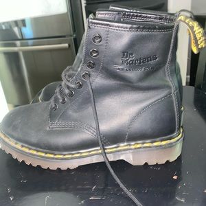 Vintage Black Leather Doc Martens